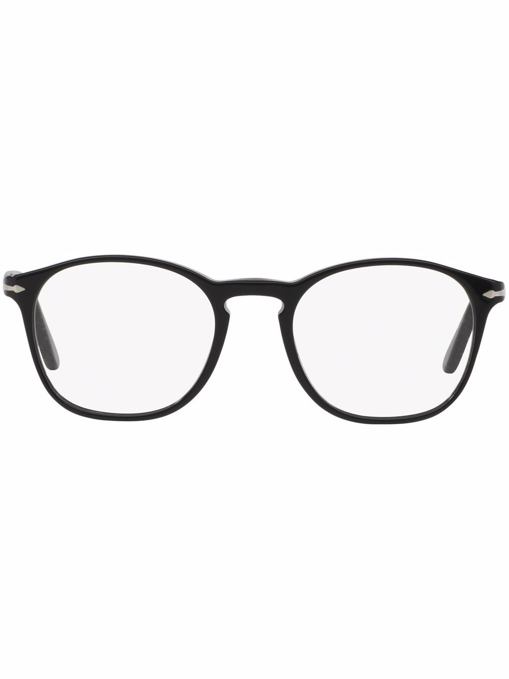 Persol 方框眼镜 - 黑色