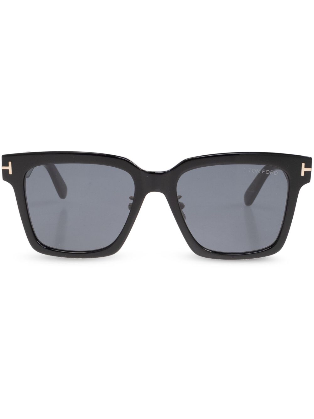 TOM FORD Eyewear 方框太阳眼镜 - 黑色