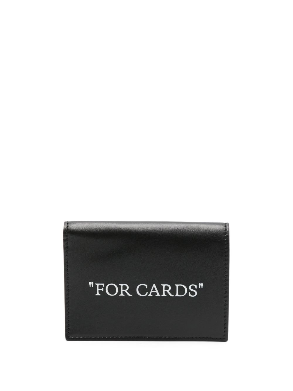 Off-White “For Cards” 对折钱包 - 黑色