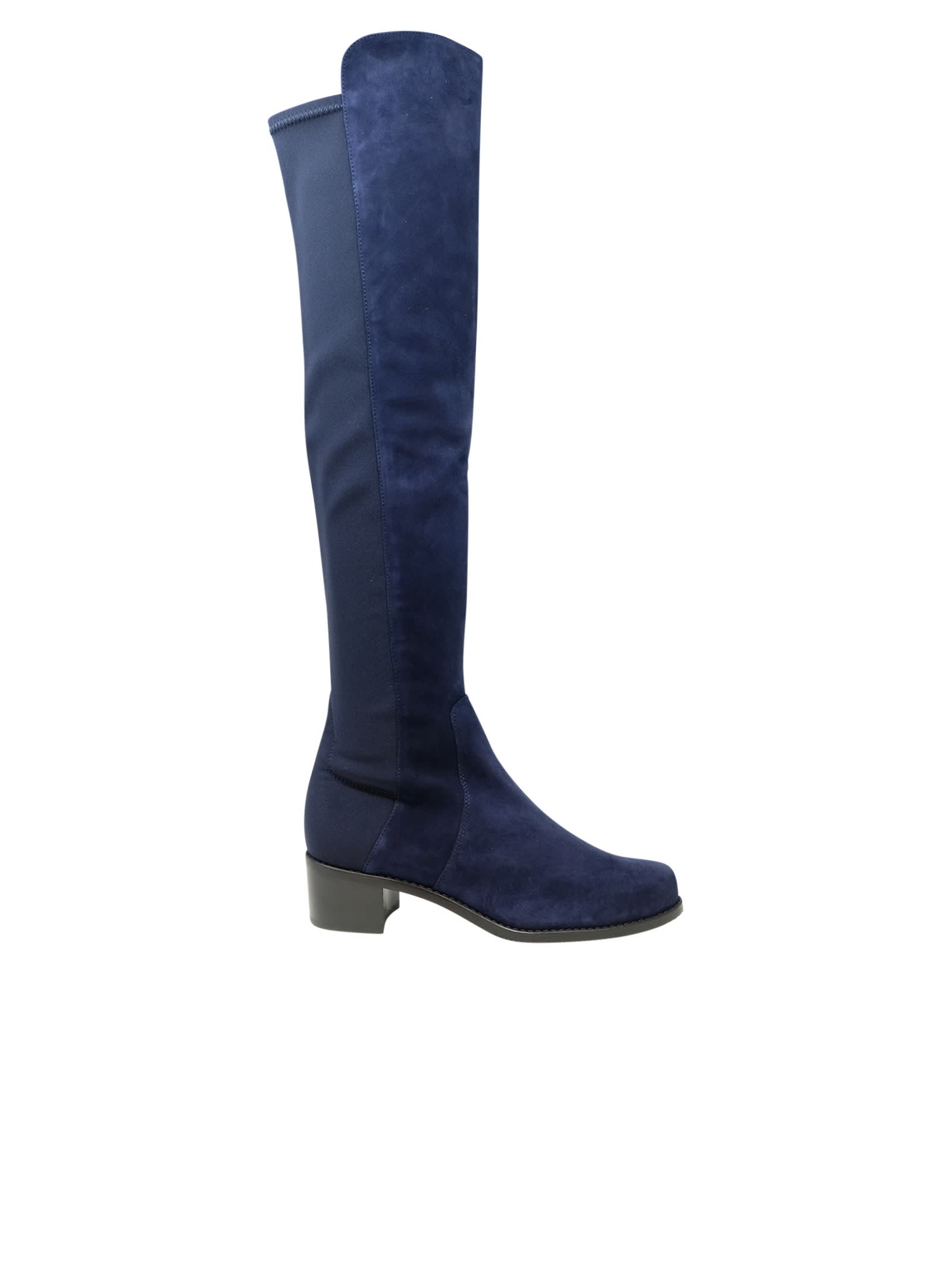 Stuart Weitzman 麂皮Reserve靴