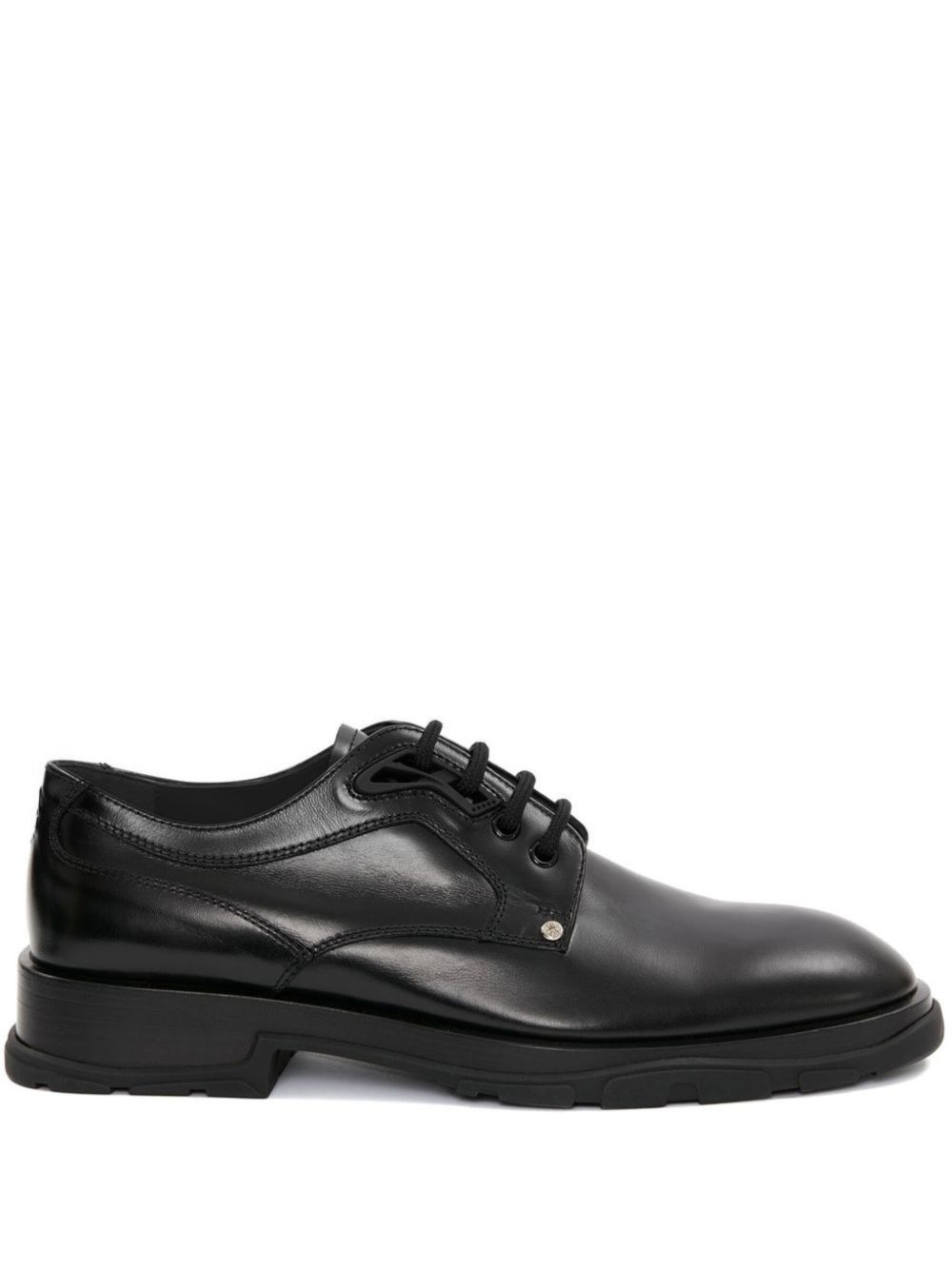 Alexander McQueen Slim Tread 德比鞋 - 黑色