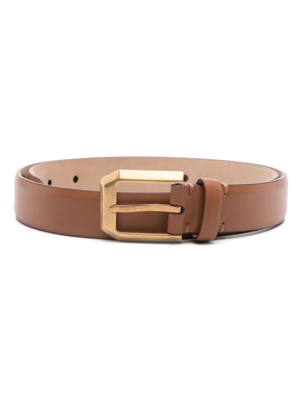 Tod's 皮质腰带 - 褐色