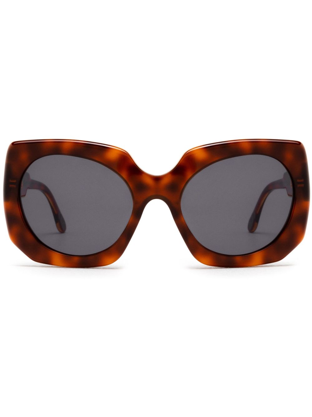 Marni Eyewear Jellyfish Lake 太阳眼镜 - 褐色