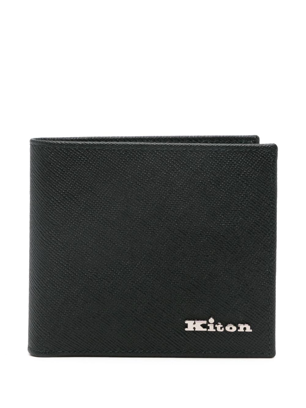 Kiton logo字母钱包 - 绿色