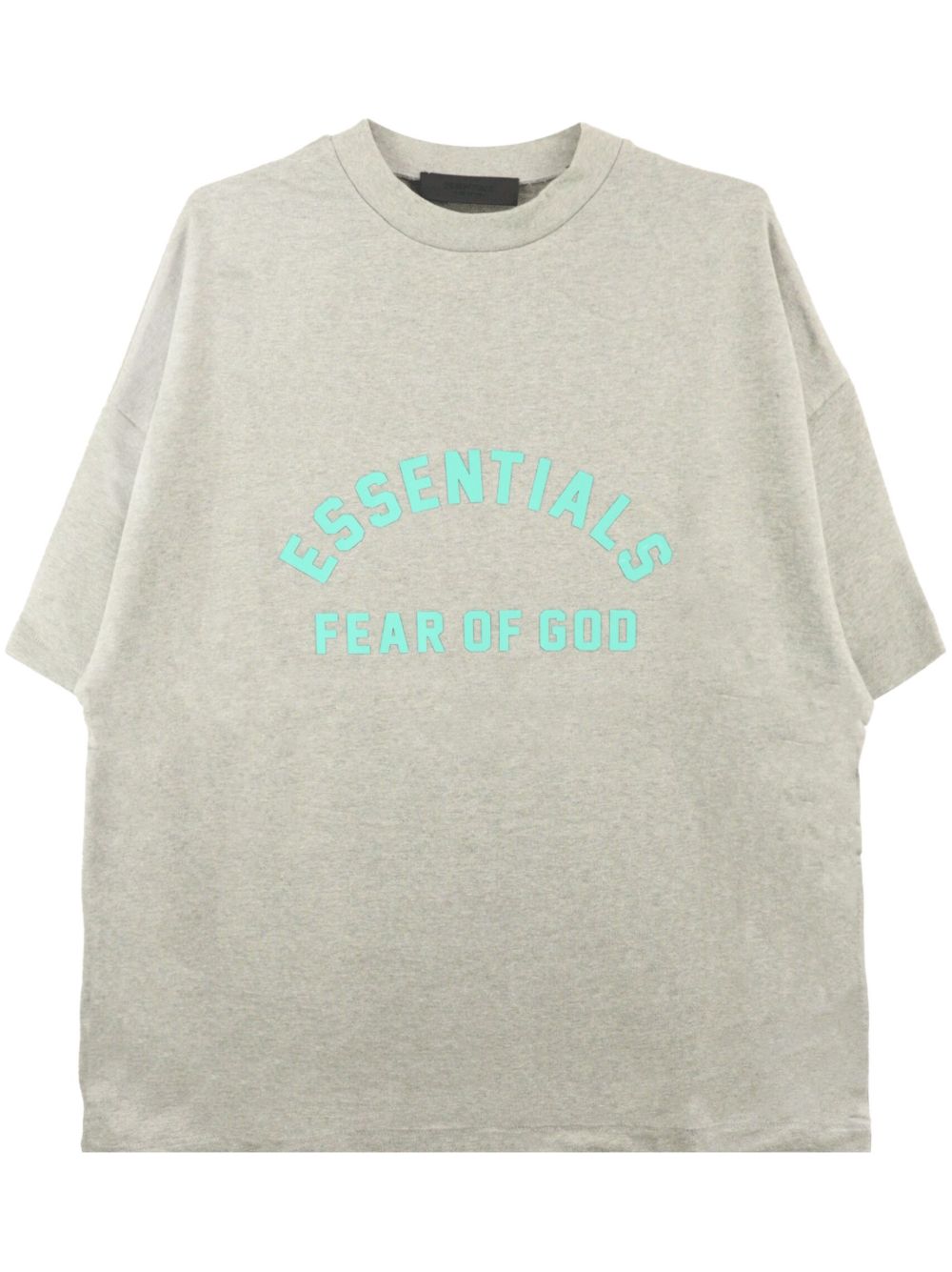 FEAR OF GOD ESSENTIALS logo印花棉T恤 - 灰色