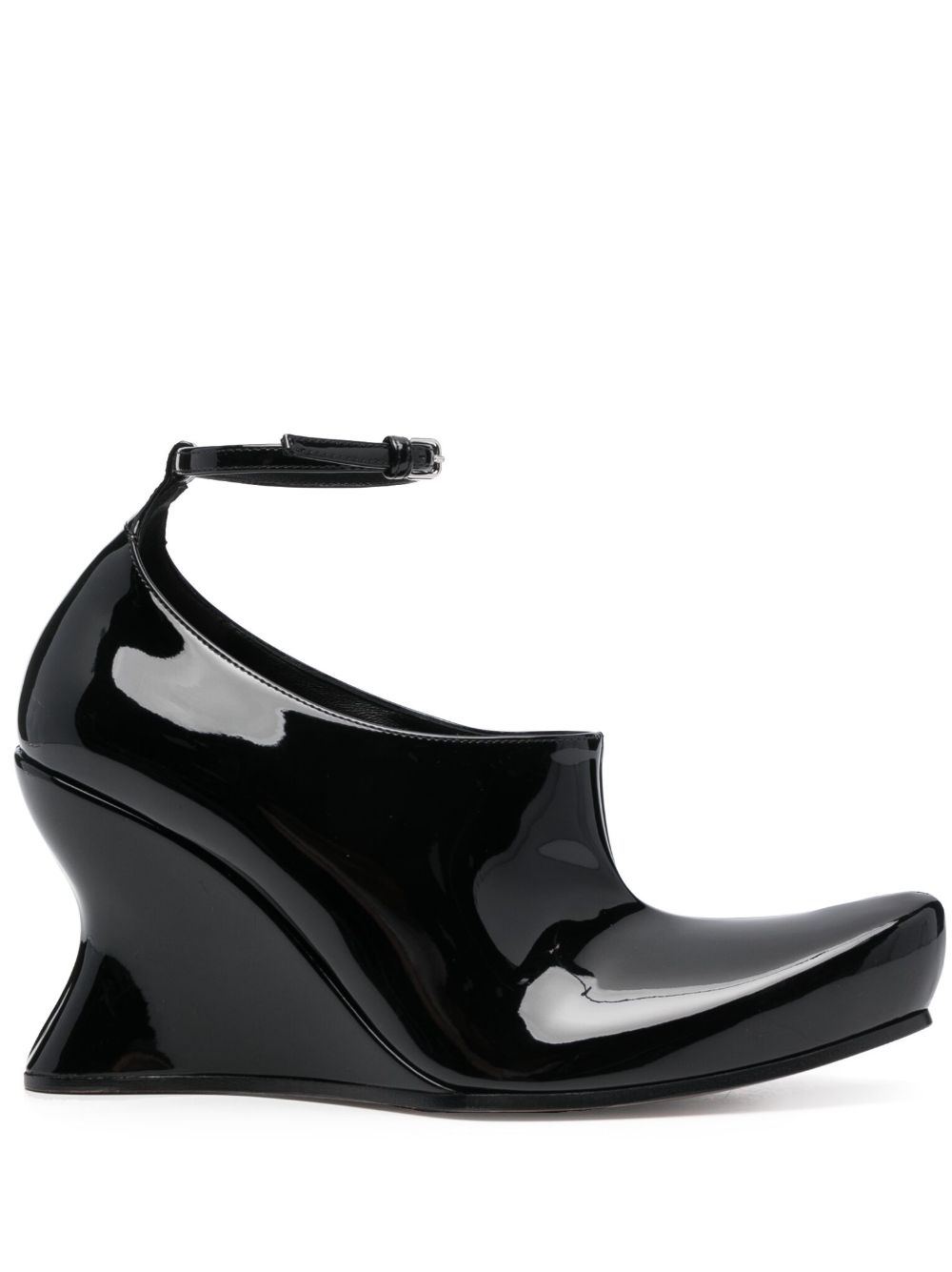 Sportmax 粗跟高跟鞋 - 黑色