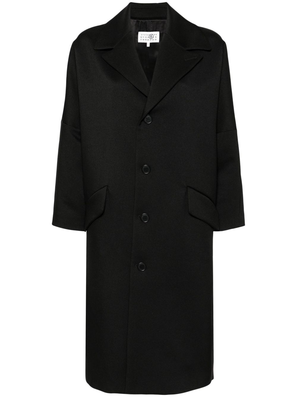 MM6 Maison Margiela 单缝线外套 - 黑色