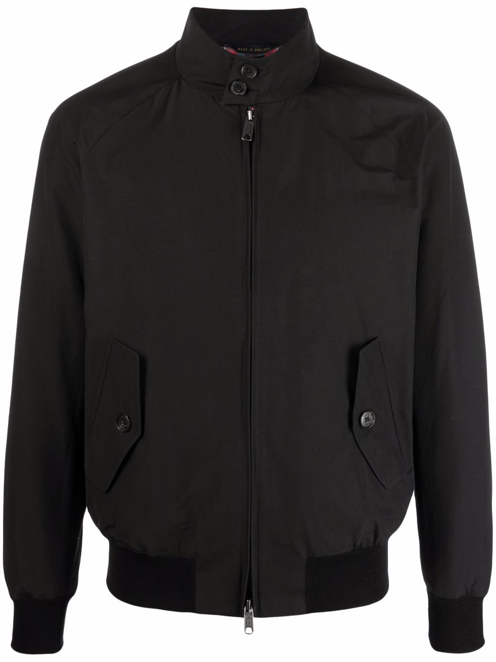 Baracuta G9 哈灵顿棉混纺夹克 - 黑色