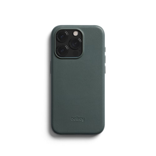 Bellroy Leather Phone Case Slim Leather Phone Case for iPhone 15 Pro Max Everglade