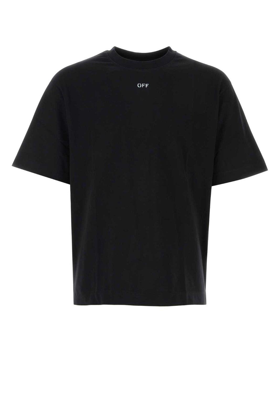Off-White Logo Printed Crewneck T-shirt