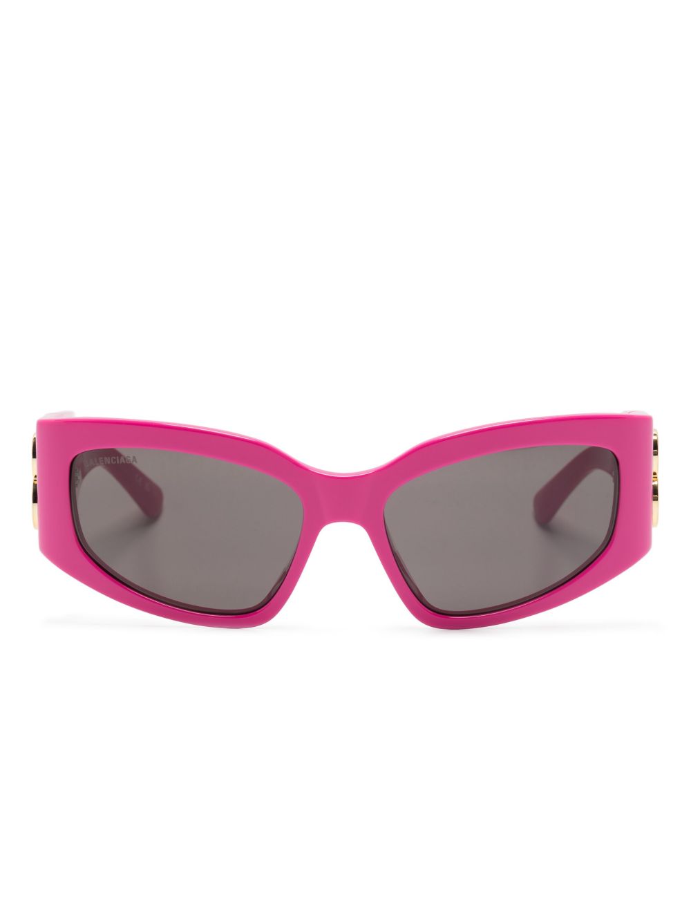 Balenciaga Eyewear Bossy 蝴蝶形镜框太阳眼镜 - 粉色
