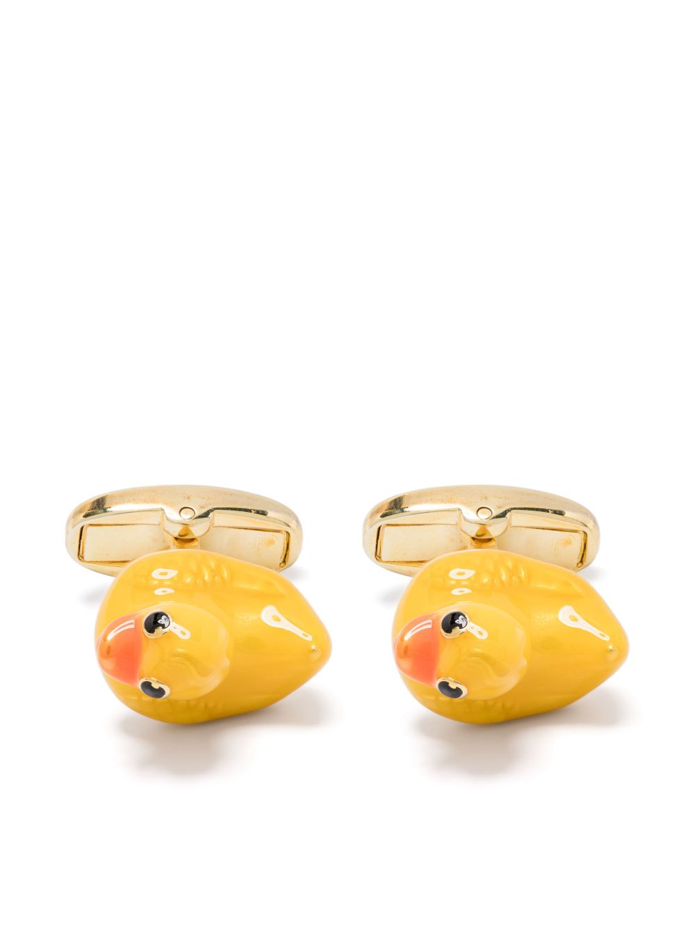 Paul Smith Rubber Duck 袖扣 - 黄色
