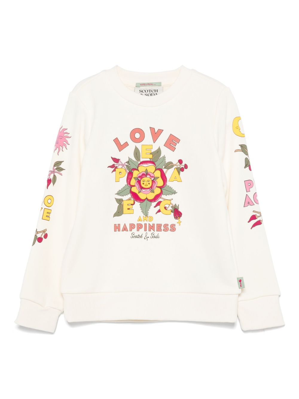 Scotch & Soda Placed Artworks卫衣 - 白色