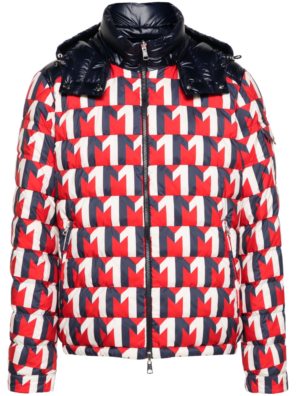 Moncler Tablasses 双面连帽夹克 - 红色