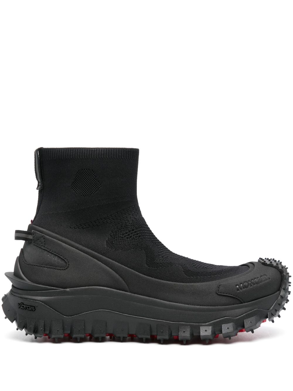 Moncler Trailgrip 高帮运动鞋 - 黑色