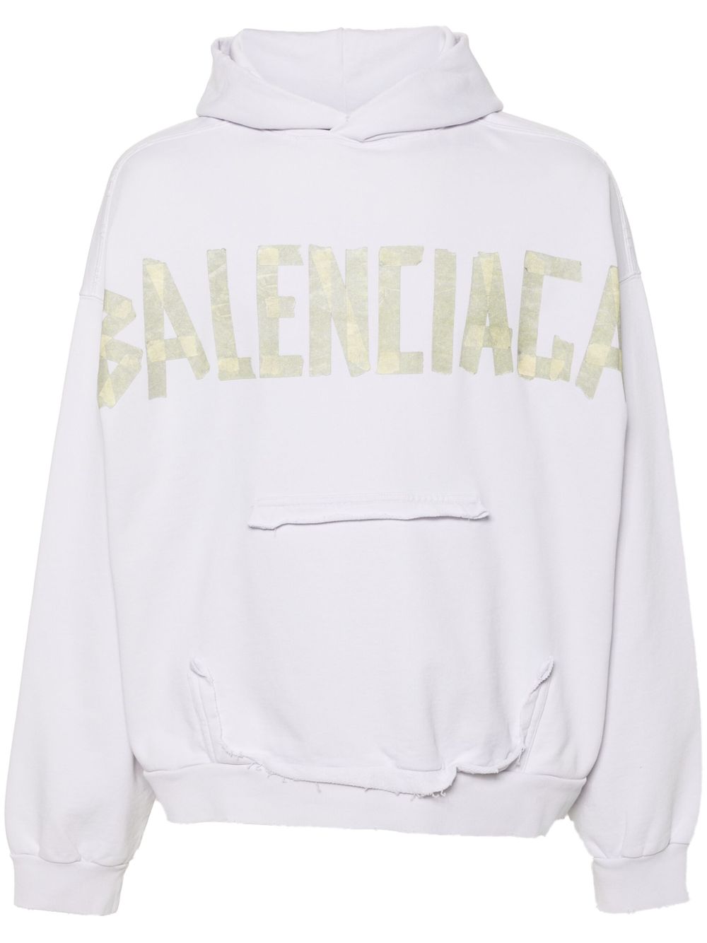 Balenciaga Tape Type 连帽衫 - 白色