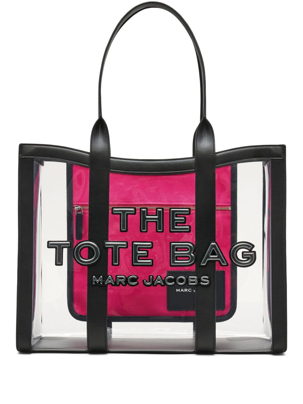 Marc Jacobs The Large Clear Tote 手提包 - 黑色