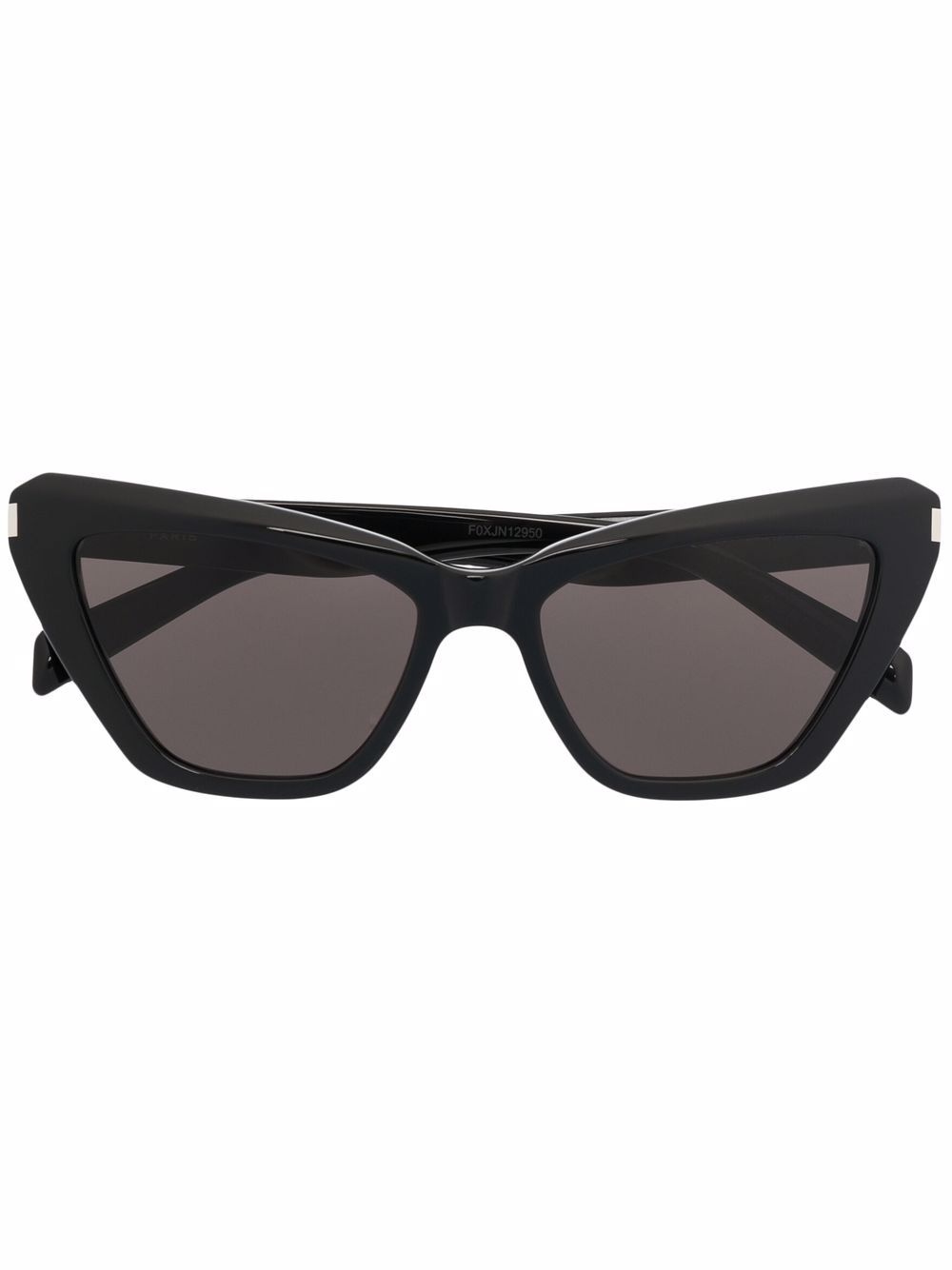 Saint Laurent Eyewear 圣罗兰眼镜系列 圣罗兰 有色镜片猫眼框太阳眼镜 - 黑色