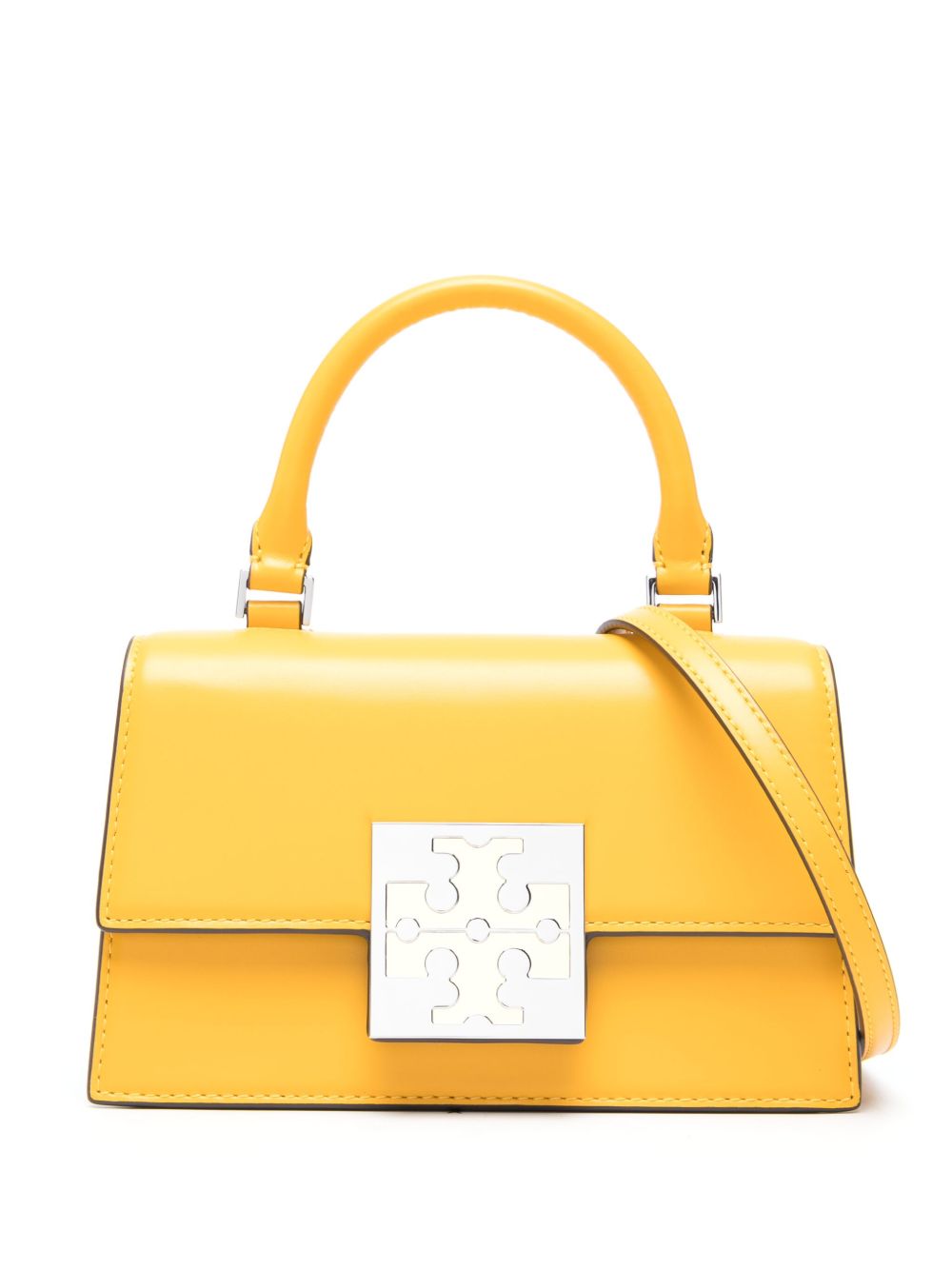 Tory Burch Bon Bon 皮质手提包 - 粉色