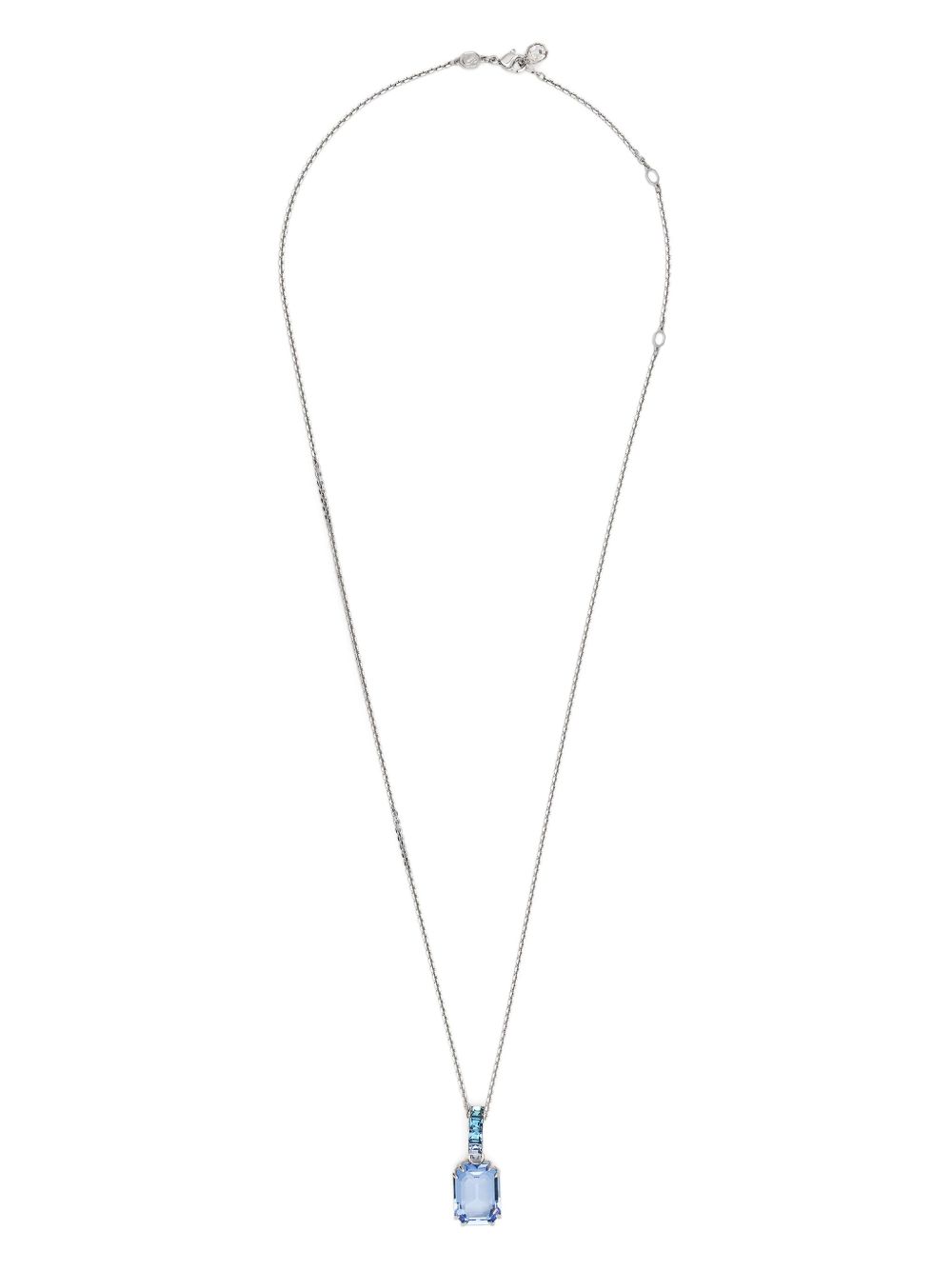 Swarovski Millenia 晶饰吊饰项链 - 银色