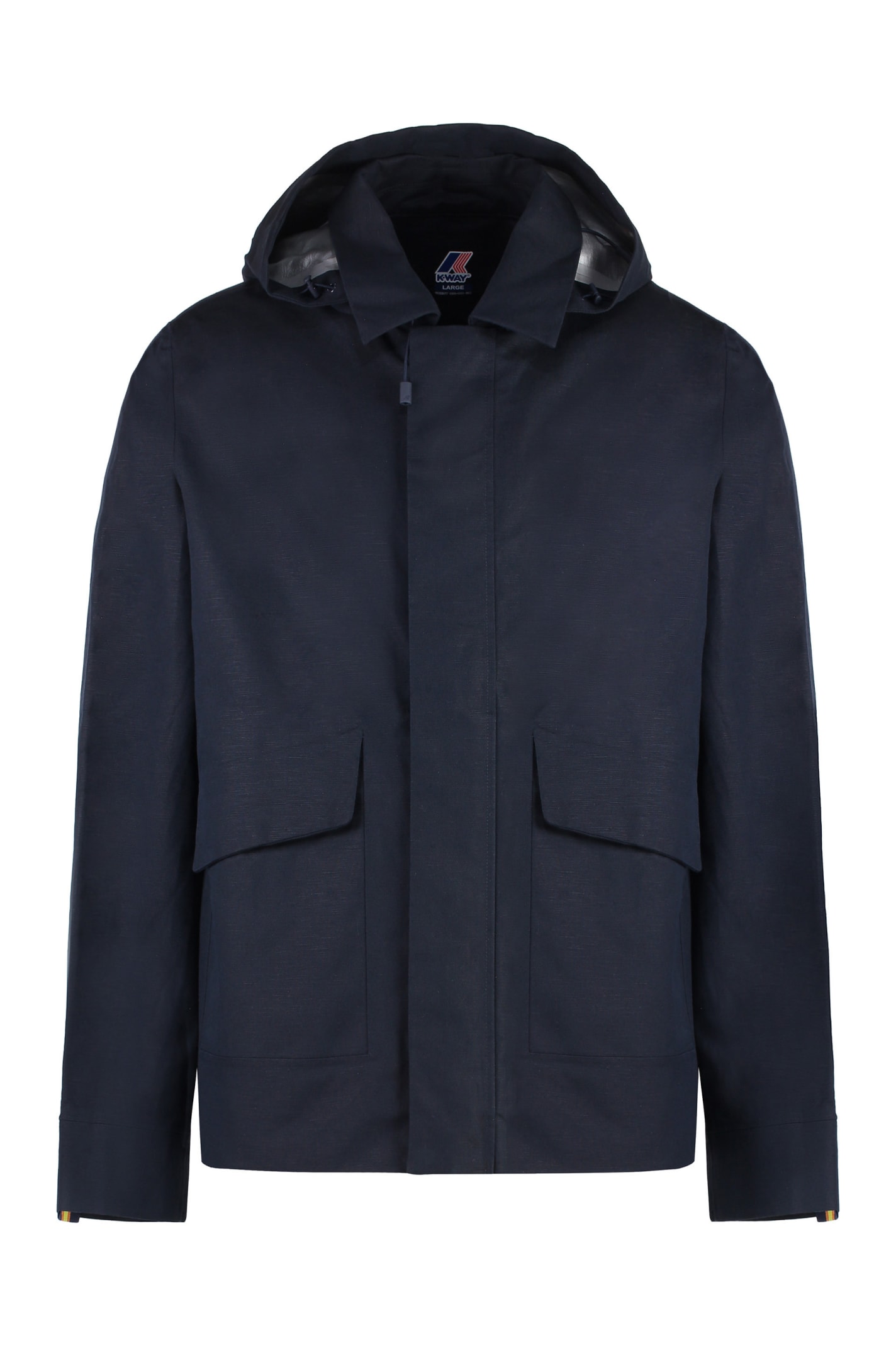K-Way Kaya Cotton-linen Blend Jacket