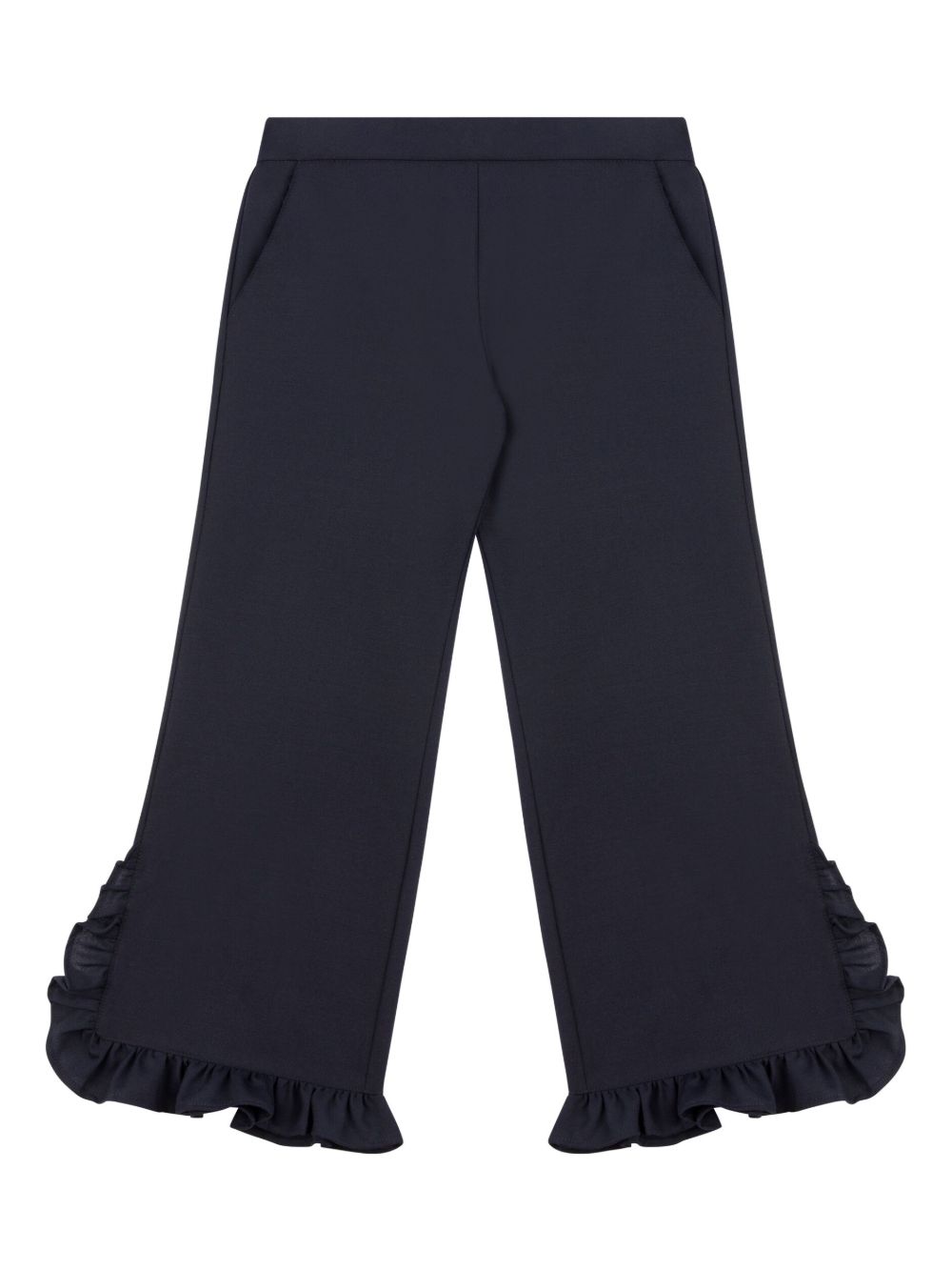 Philosophy Di Lorenzo Serafini Kids 荷叶边长裤 - 蓝色