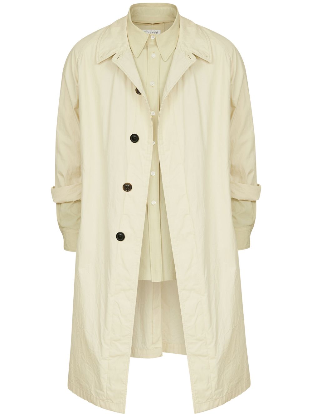 Maison Margiela 分层式风衣 - 中性色