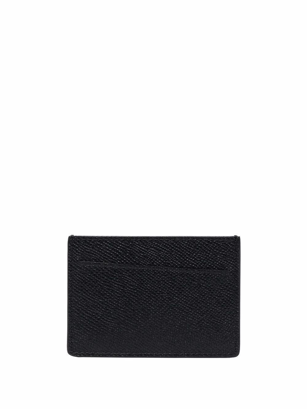 Maison Margiela 皮质小号卡夹 - 黑色