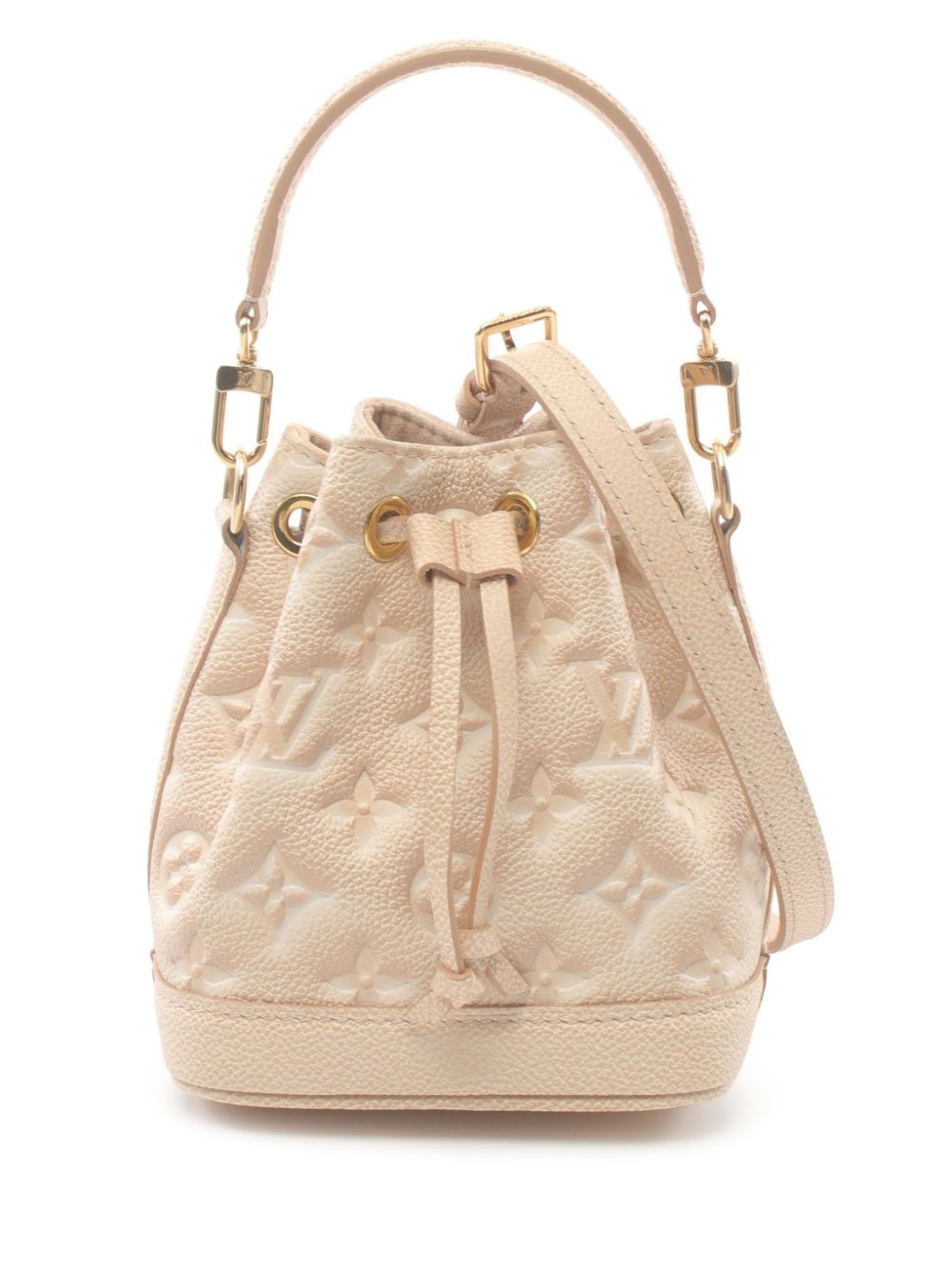Louis Vuitton Pre-Owned 2021 Nano Noé bucket bag - 中性色