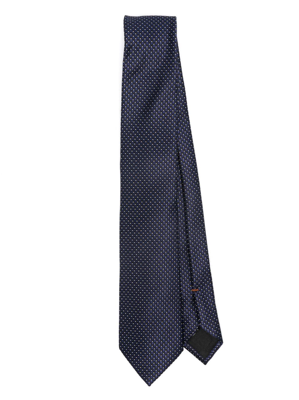 Zegna 真丝领带 - 蓝色