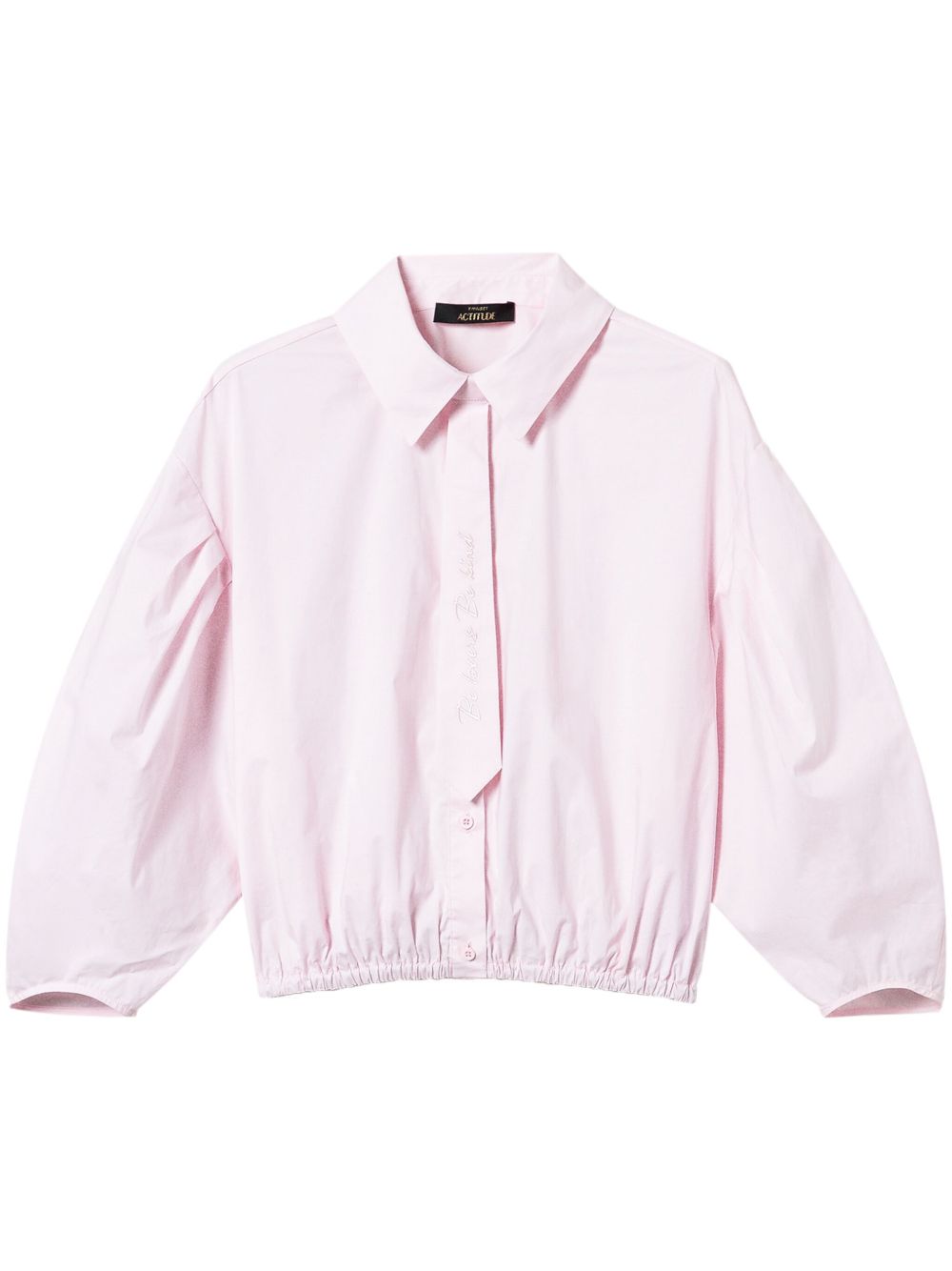 TWINSET 系带细节衬衫 - 粉色