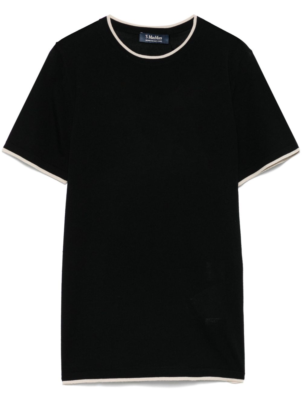 'S Max Mara Egidio T恤 - 黑色