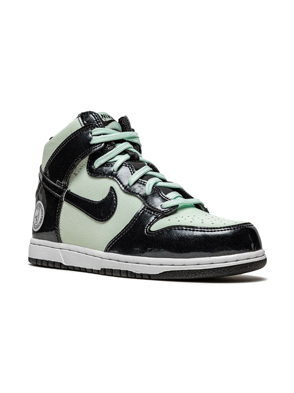 Nike Kids Dunk High SE (PS) 板鞋 - 绿色