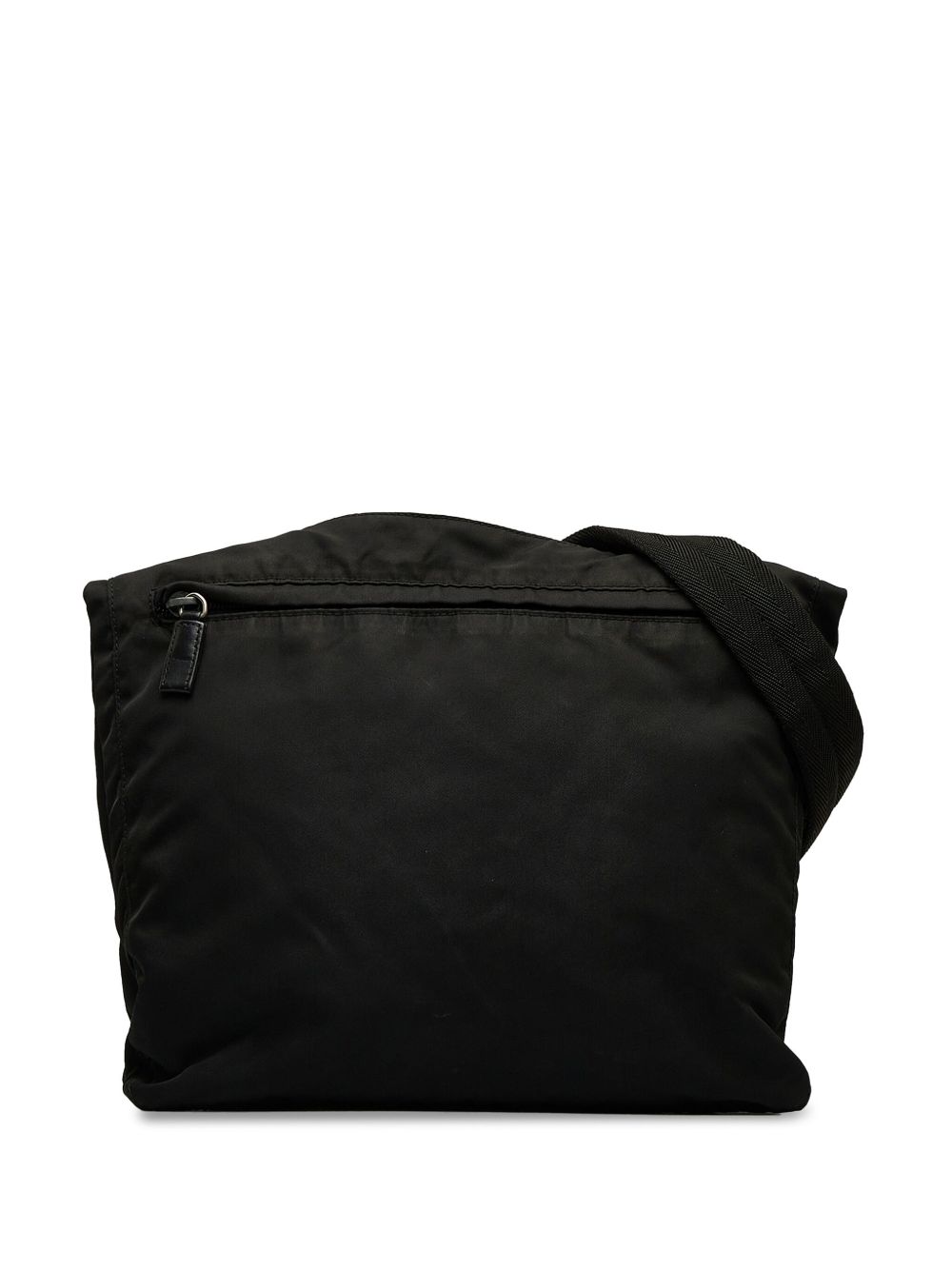 Prada Pre-Owned Tessuto 斜挎包（2000-2013年典藏款） - 黑色