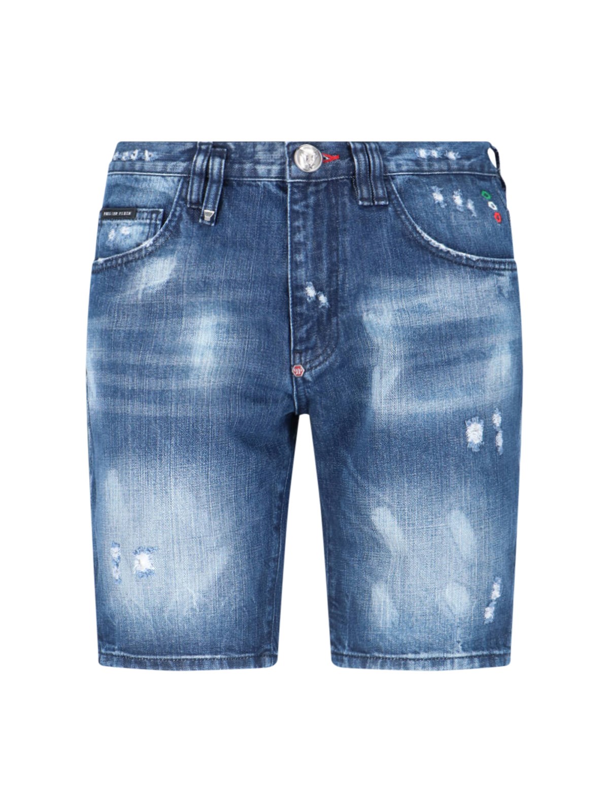 Philipp Plein ' Mykonos '牛仔短裤