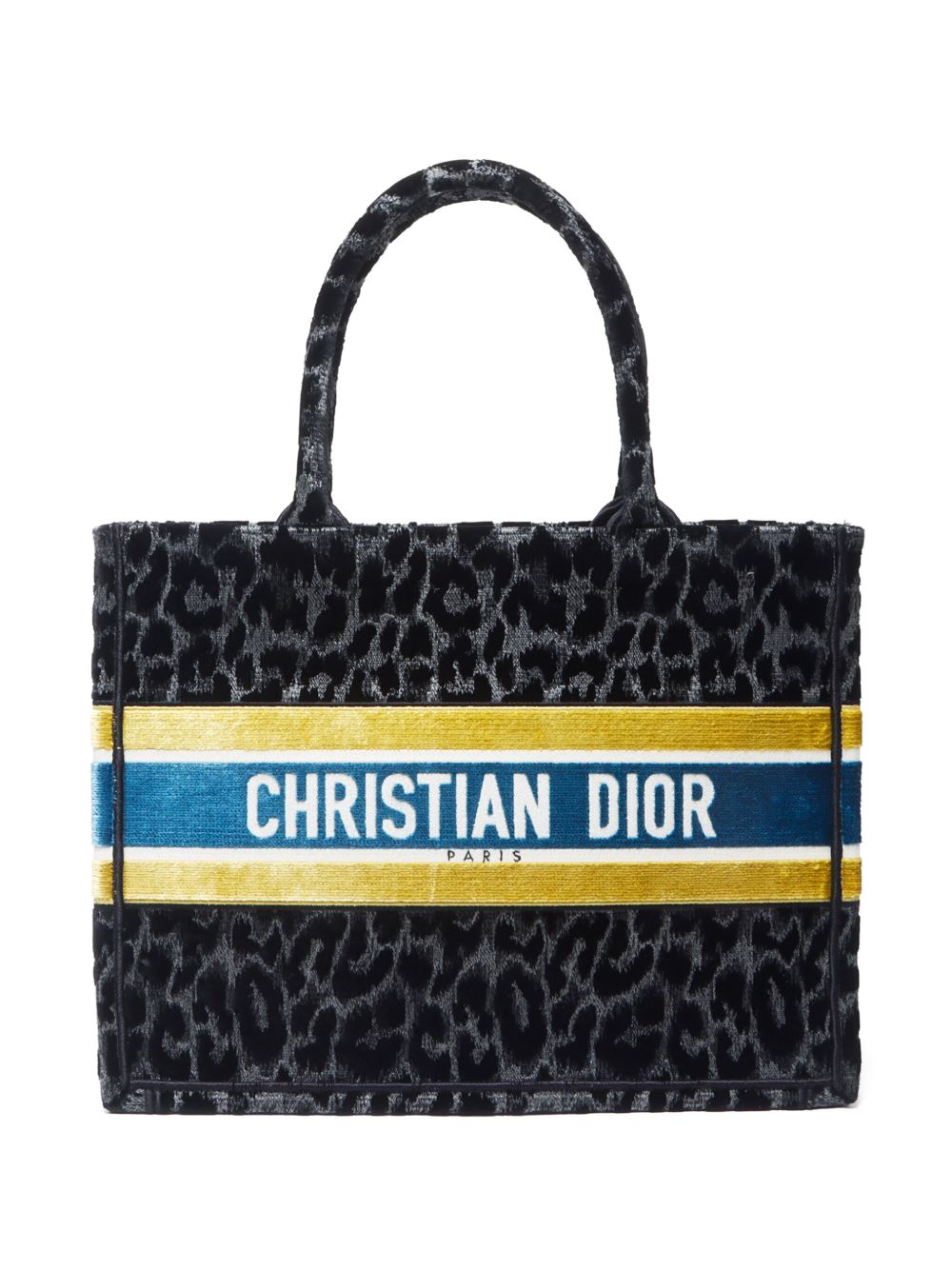 Christian Dior Pre-Owned Mizza Book 中号手提包（2021年典藏款） - 黑色