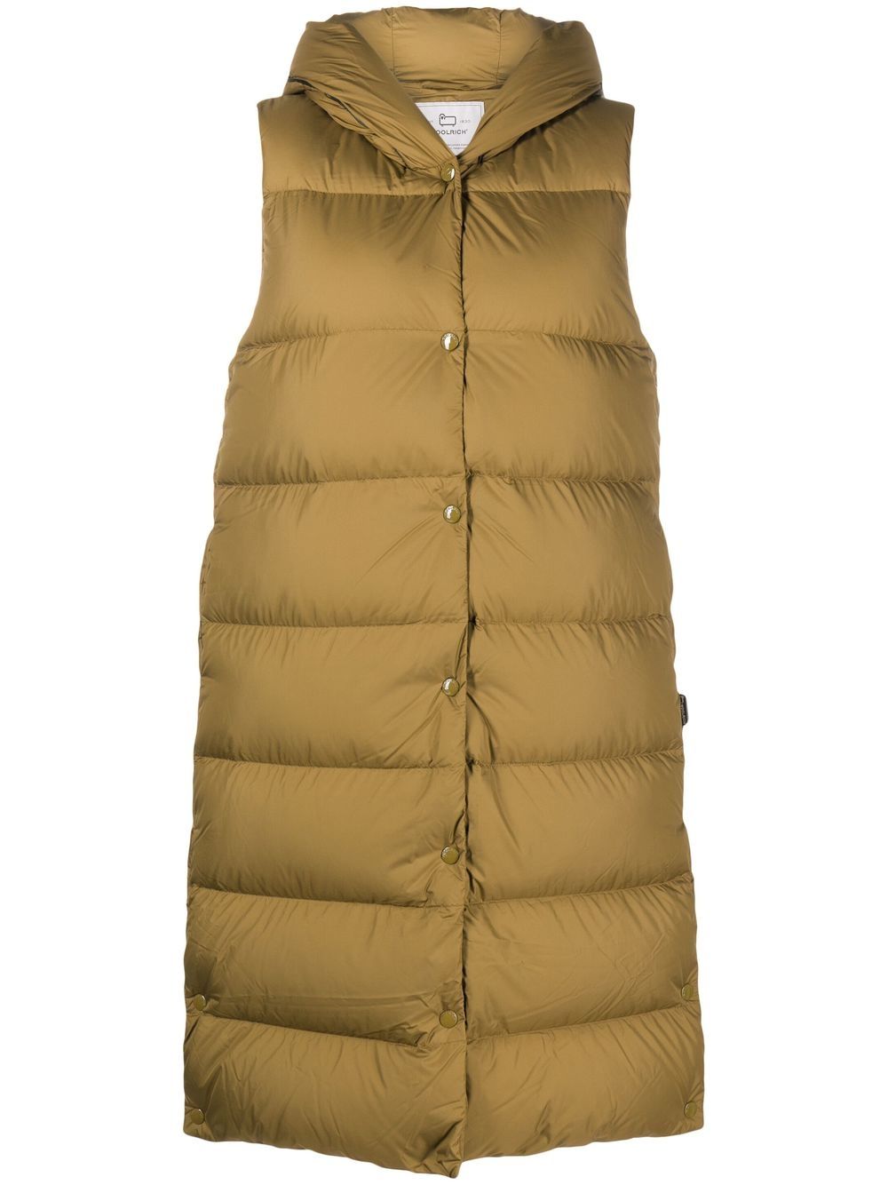 Woolrich 绗缝填充马甲 - 绿色