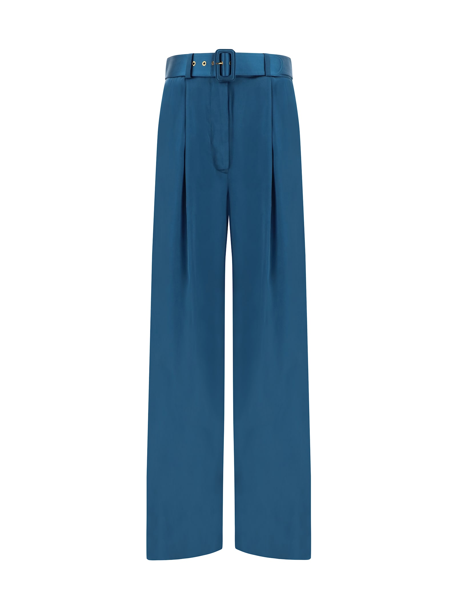 Zimmermann Tuck Silk Trousers