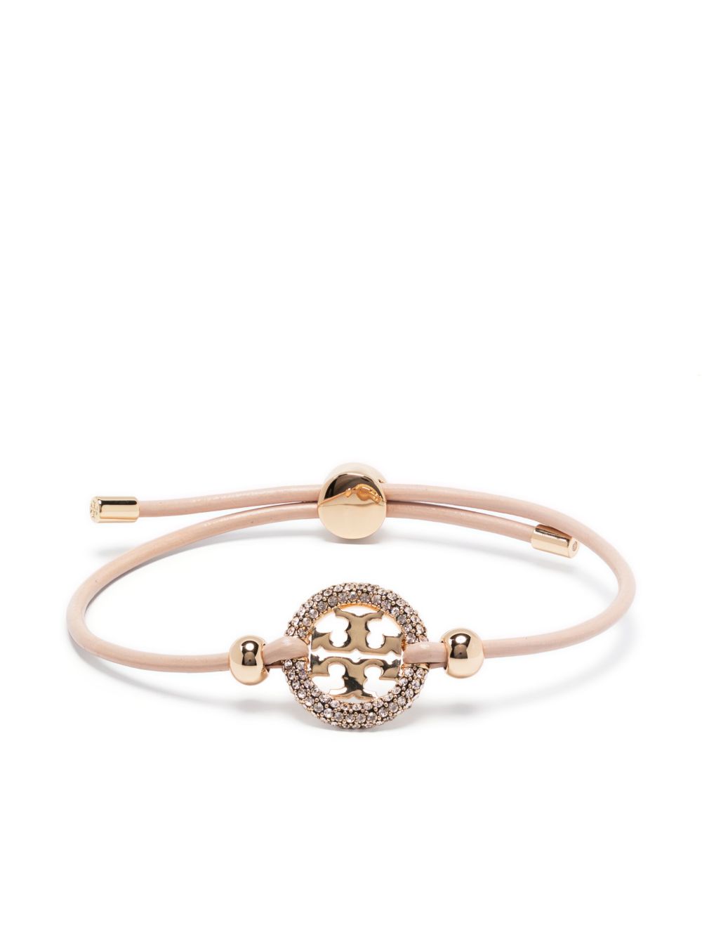 Tory Burch Miller 密镶滑扣手链 - 粉色