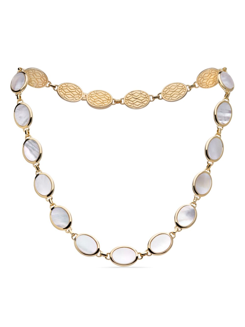 AUTORE MODA Chloe 珍珠母项链 - 金色