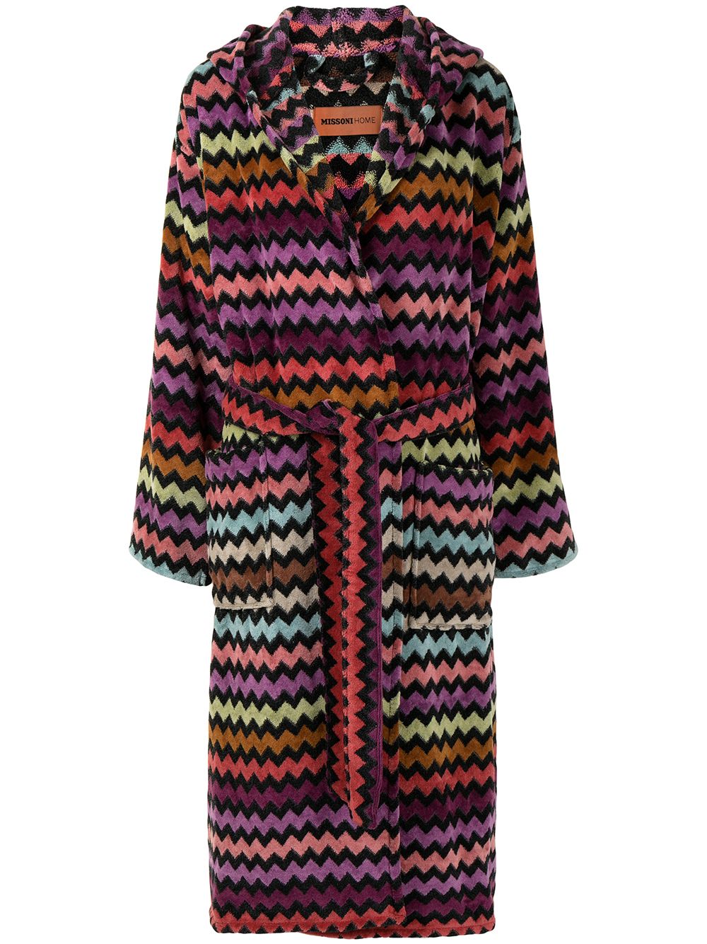 Missoni Home Warner 浴袍 - 紫色