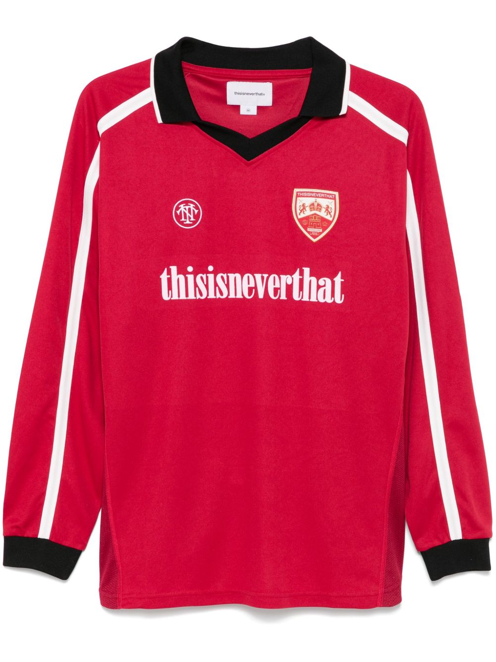 This Is Never That Soccer polo衫 - 红色