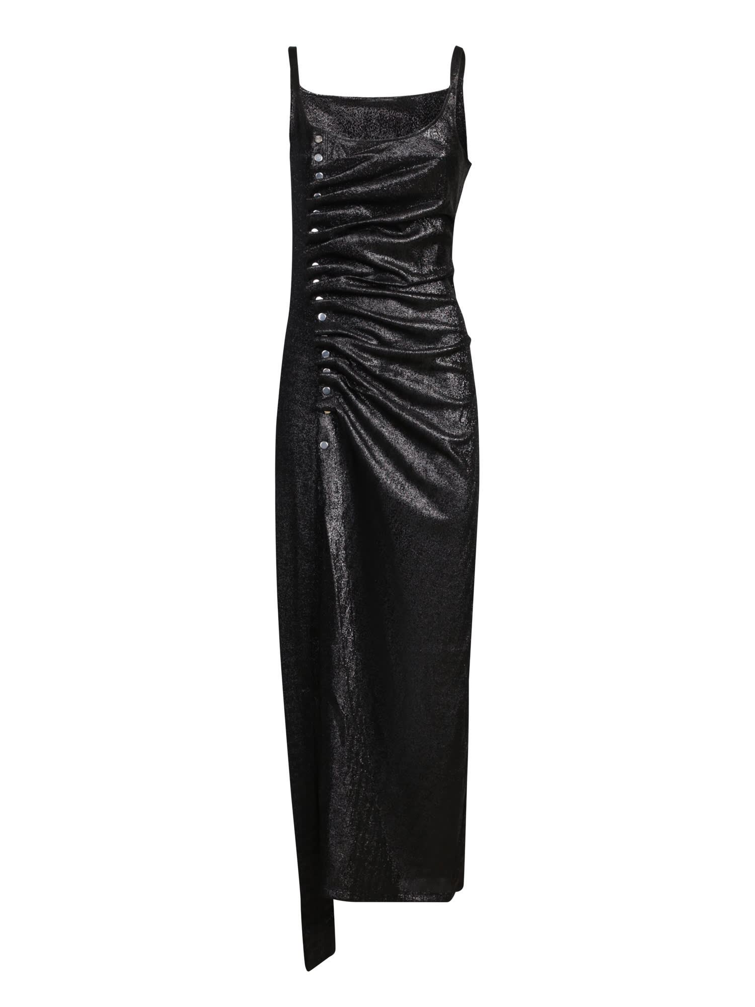 Paco Rabanne Long Draped Dress