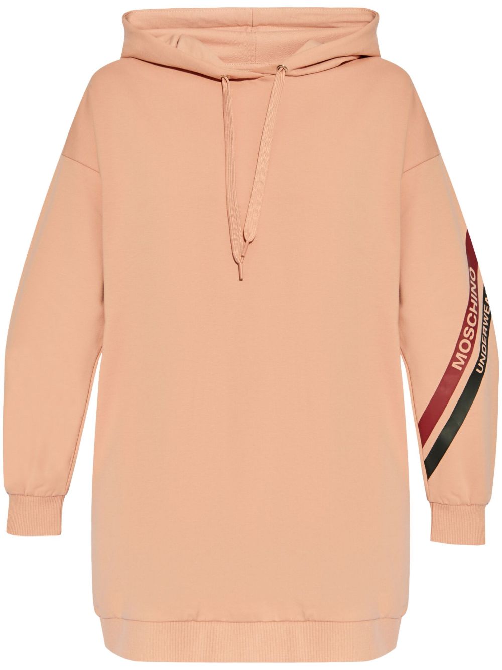 Moschino logo连帽衫 - 粉色