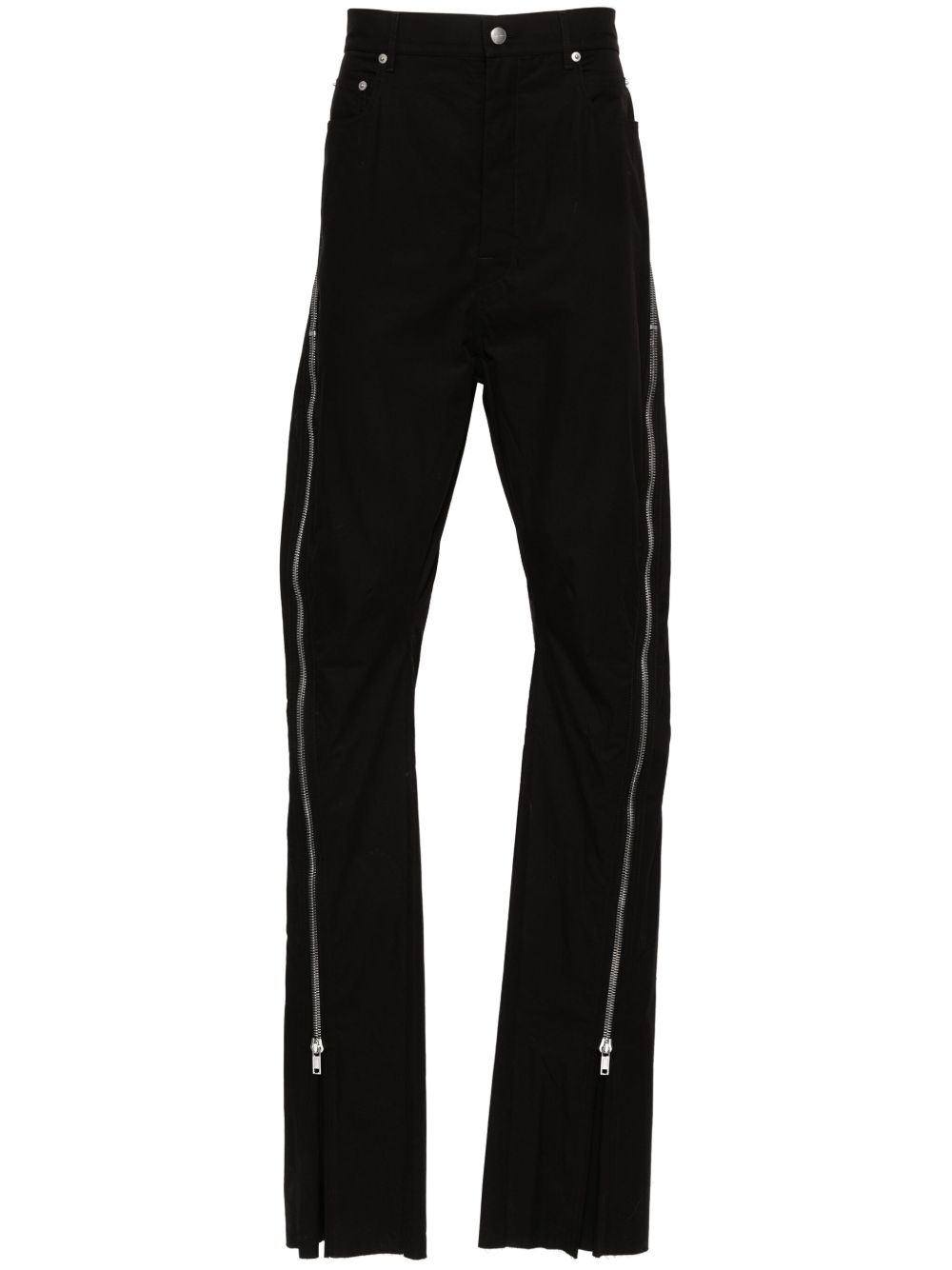 Rick Owens Bolan Banana 修身高腰长裤 - 黑色