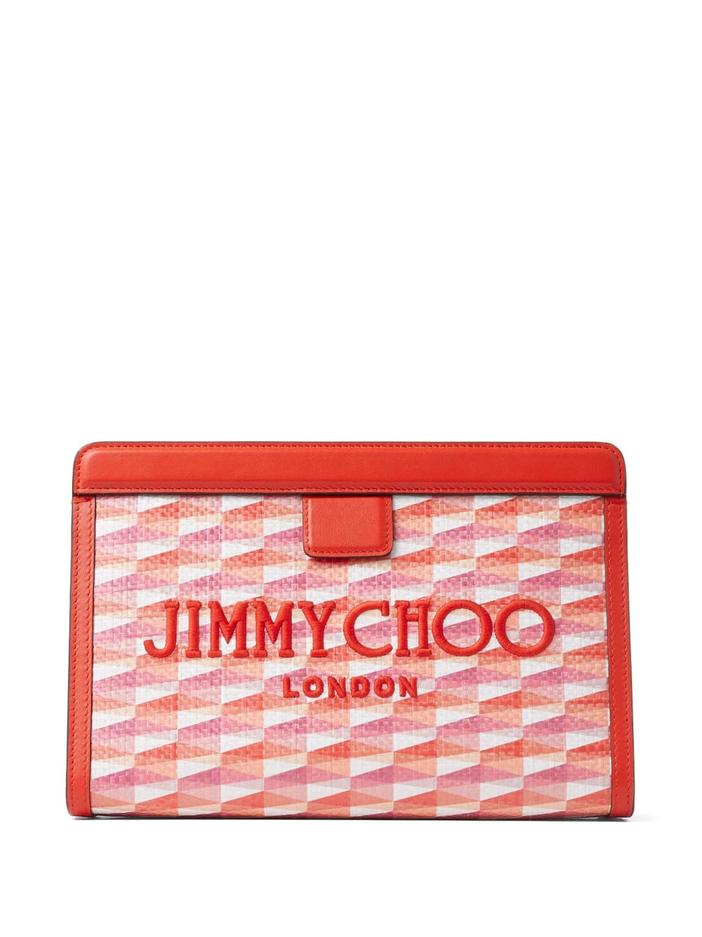 Jimmy Choo Avenue 手拿包 - 红色