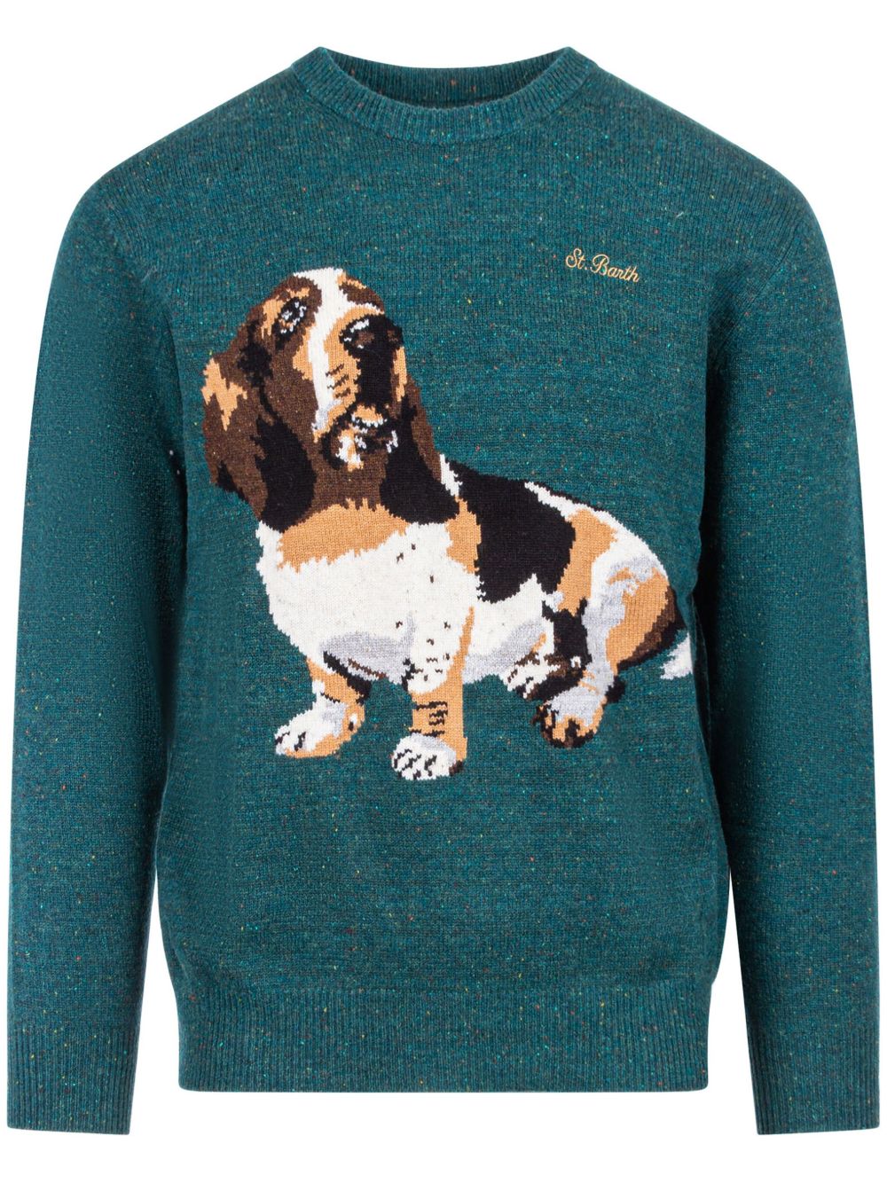 MC2 Saint Barth Basset Hound 毛衣 - 绿色