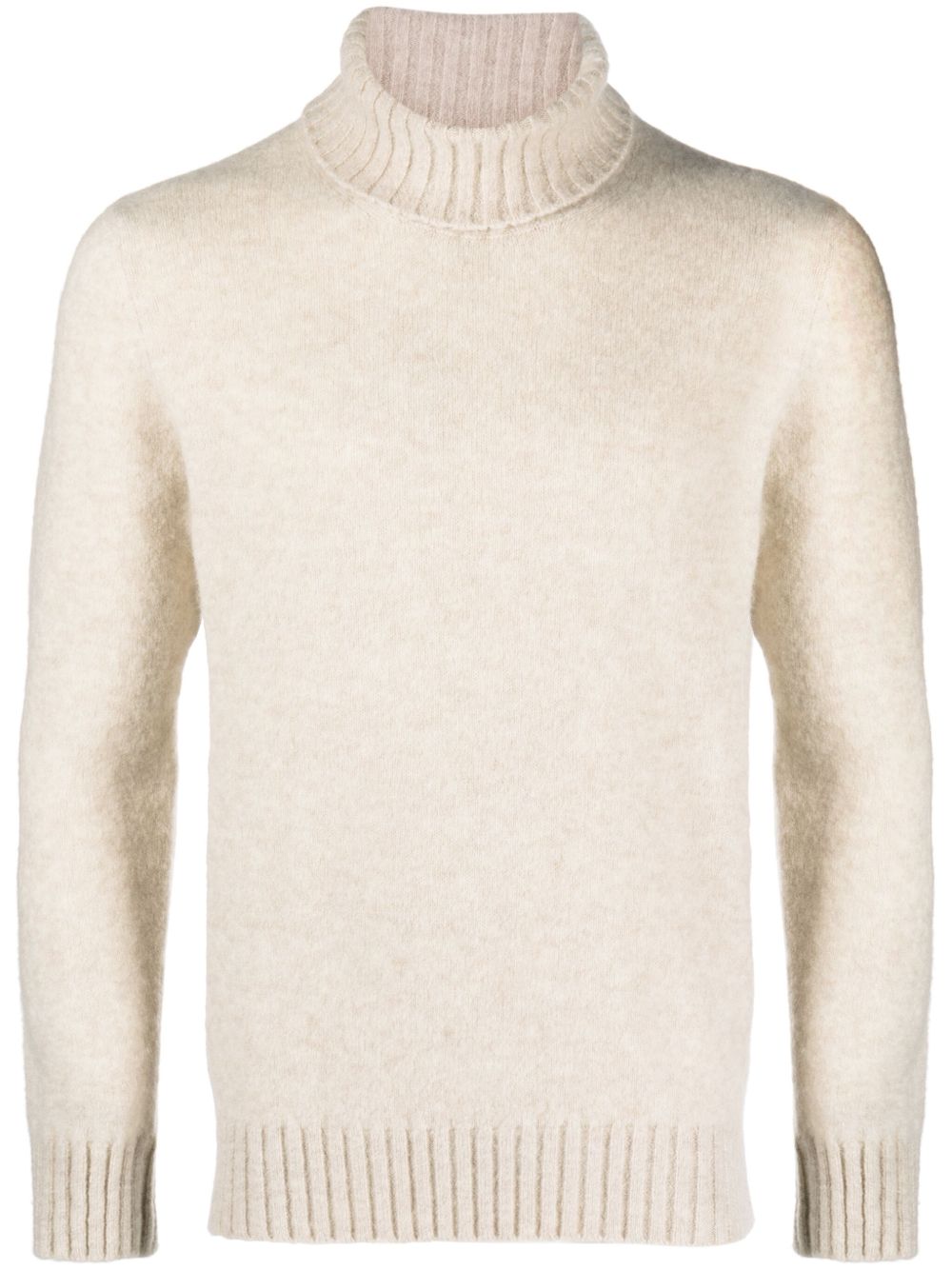 Piacenza Cashmere 羊绒混纺高领毛衣 - 中性色