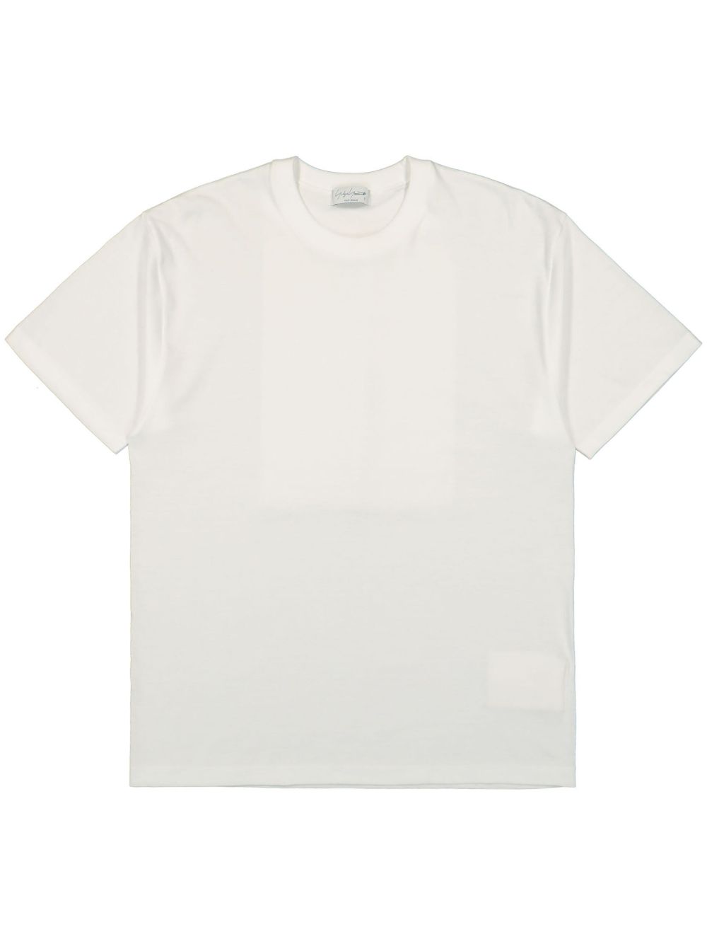 Yohji Yamamoto logo印花T恤 - 白色