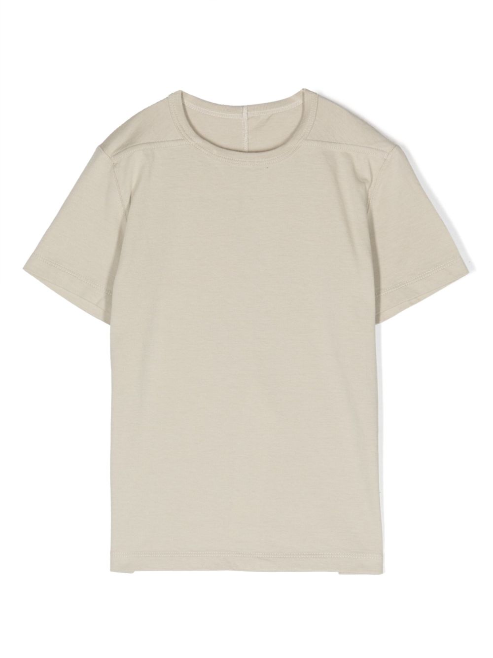 Rick Owens Kids 圆领棉T恤 - 中性色